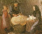 Anna Ancher, et far  klippes
